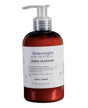Load image into Gallery viewer, L'emarie Overnight Repair Hair Treatment Leave-in Serum For Damaged, Over-processed & Color Treated Hair 8.6oz