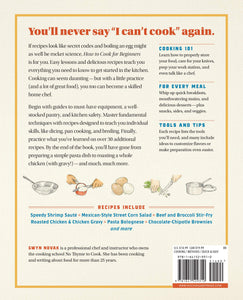 How to Cook for Beginners: An Easy Cookbook for Learning the Basics